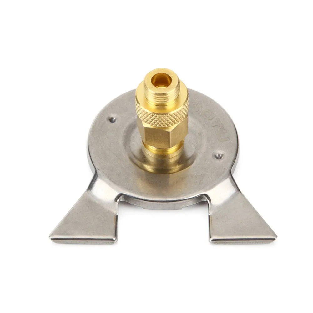 

Outdoor Hiking Camping Stove Burner Furnace Converter Portable Gas Tank Adapter For Long Gas Tank Outdoor Camping Picnic Tool
