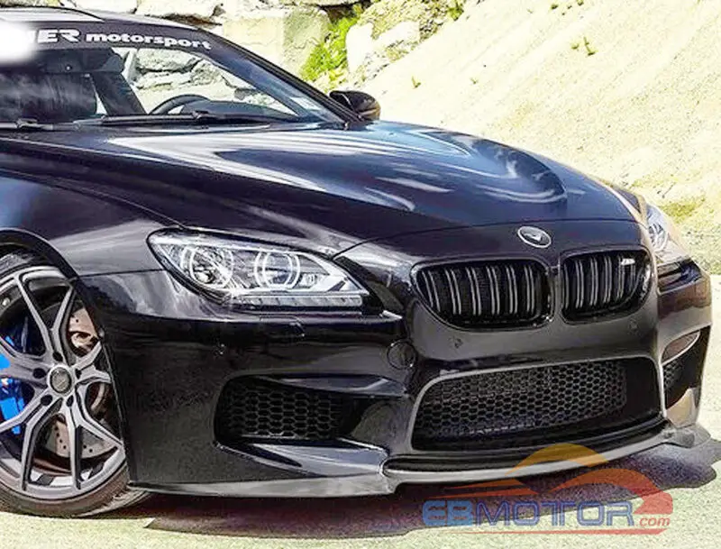 Неокрашенный V стиль передний спойлер для BMW 6 серии F06 F12 F13 M6 12UP b117F|Панар-штанги| |