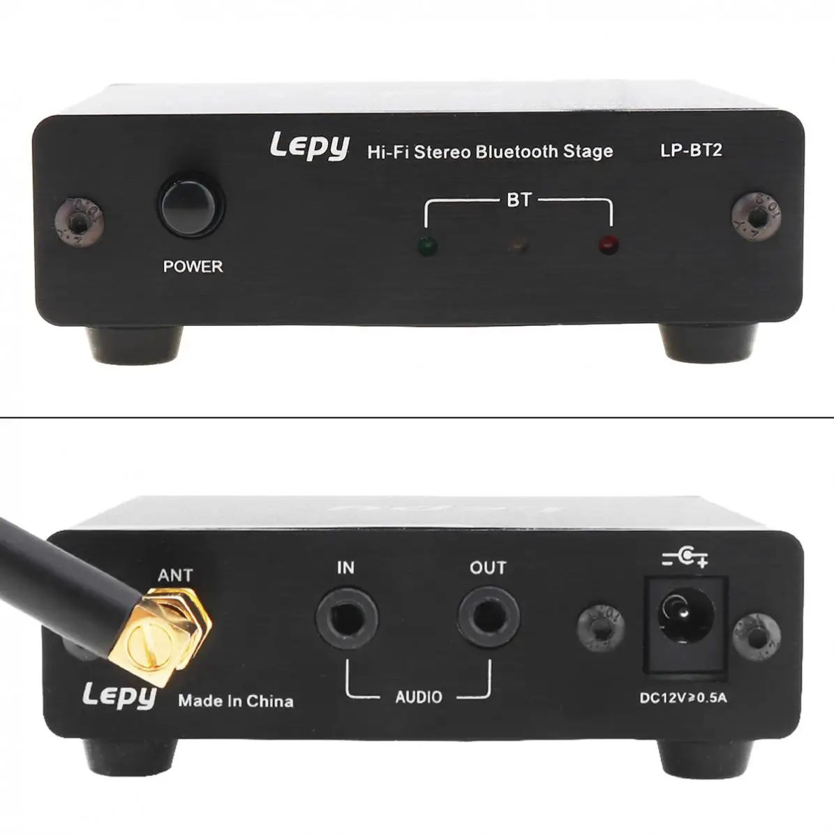 Автомобильный Hi Fi Цифровой стерео усилитель LEPY из алюминиевого сплава сабвуфер