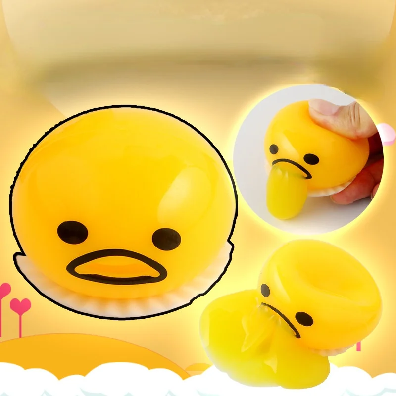 

Cute Egg Squishy Sensory Anti Stress Toys Adult Relief Squeeze Relax Yellow Egg Funny Whole Person Squeeze Toys Christmas Gifts