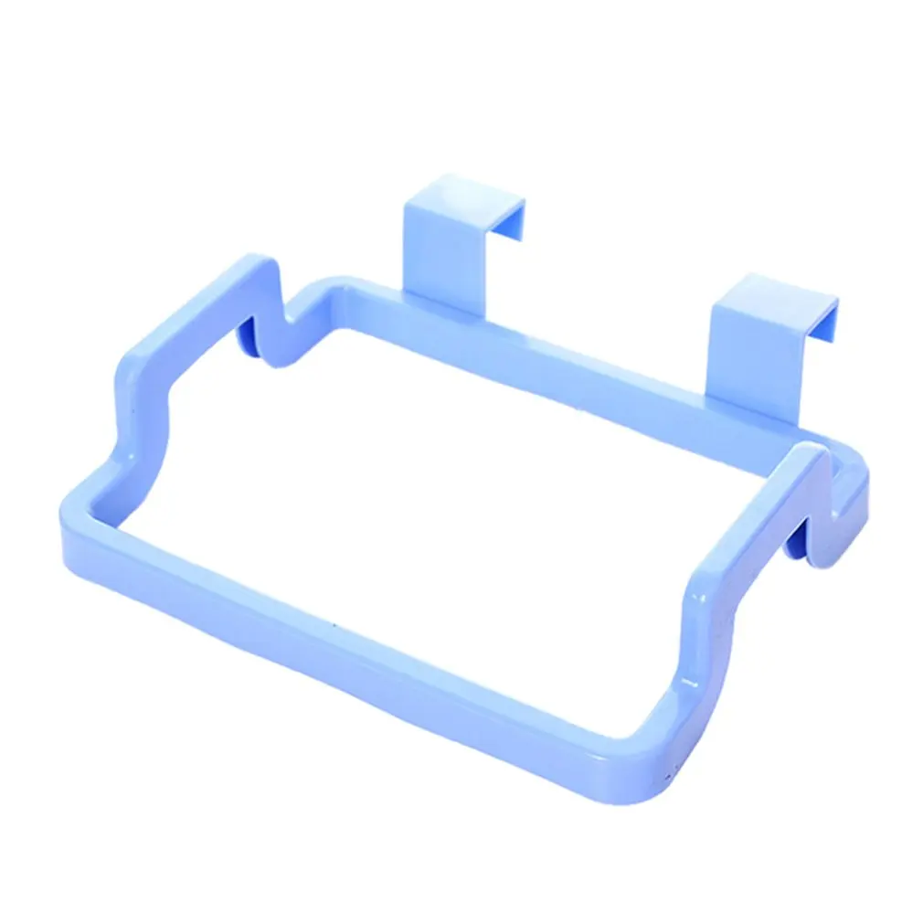 Пластиковая дверь задняя мусорная полка для пакета Многофункциональный кухонный шкаф дверь тряпка подвесная стойка для хранения крюк
