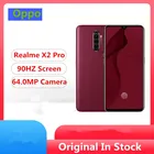 Оригинальный смартфон Realme X2 Pro, ярко-красный цвет, 6,5 дюйма, 90 Гц, Super Amoled, 12 Гб ОЗУ, 256 Гб ПЗУ, 855 МП, 50 Вт, быстрая зарядка, Snapdragon Plus