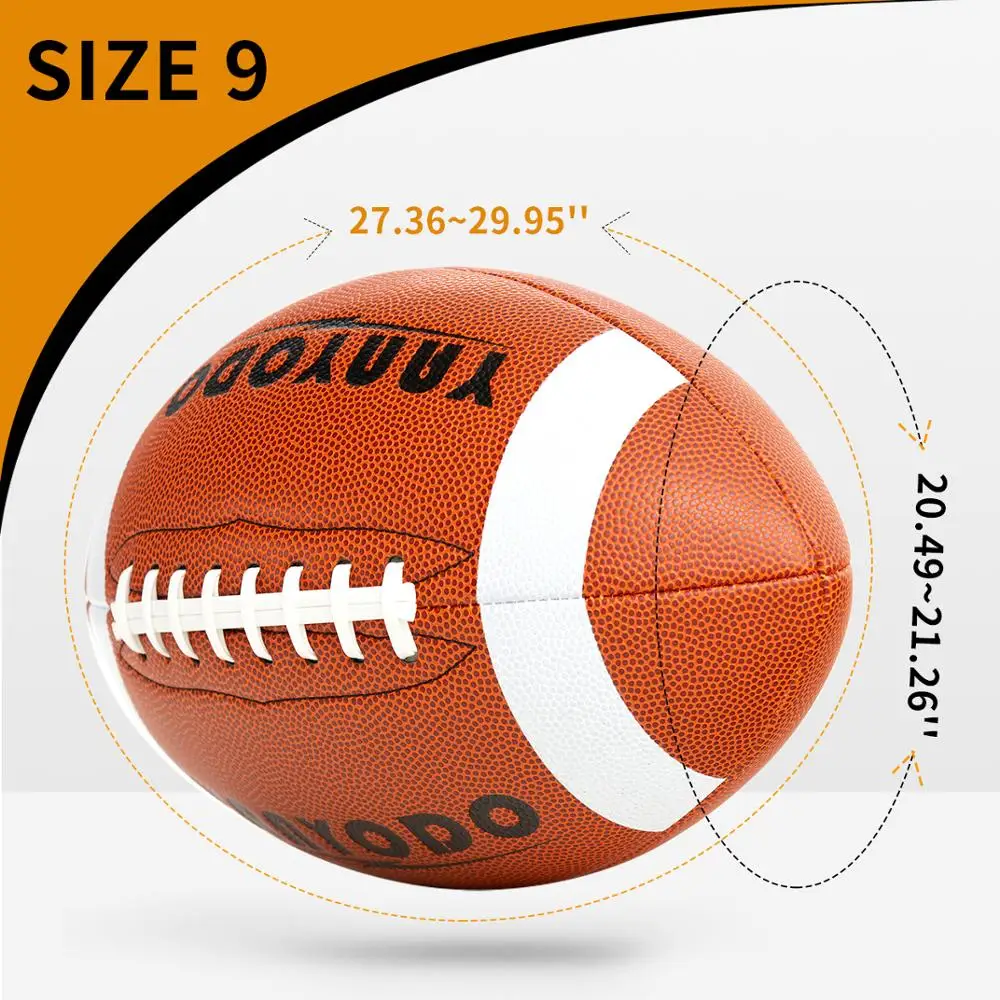 Композитный мяч для американского футбола размер 9 супер захват Футбольная