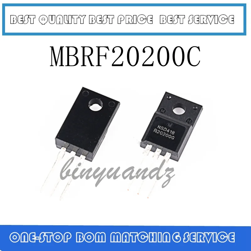 

10PCS~20PCS MBRF20200 MBRF20200C TO-220 new