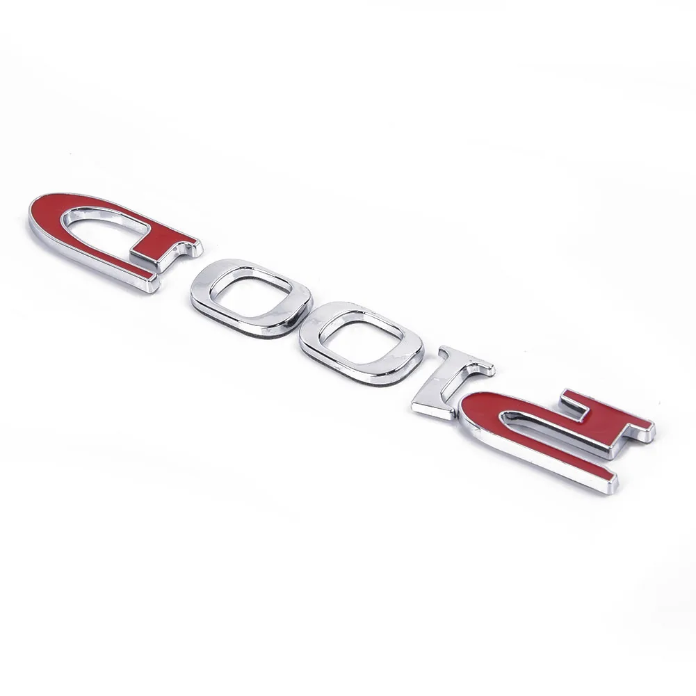 Эмблема слово P100D Буквенный логотип знак для Tesla модель S & X P90D/85D/75D Декор|Наклейки