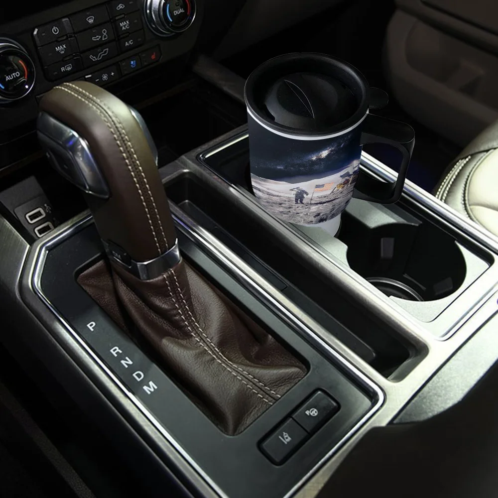 Астронавт космическая луна кружки для путешествий стаканы с двойными стенками