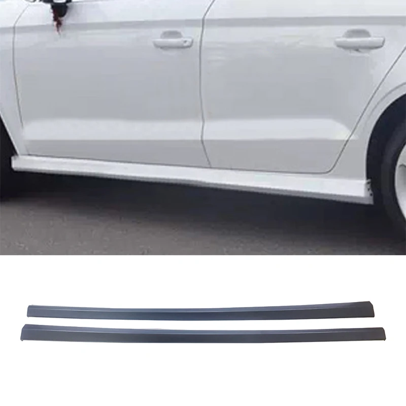 

Loyalty for AUDI A3 Hatchback 2013-2020 Side Body Skirts Kit Cover Trim Frame ABS Material Unpainted Car Accessorie Auto Styling