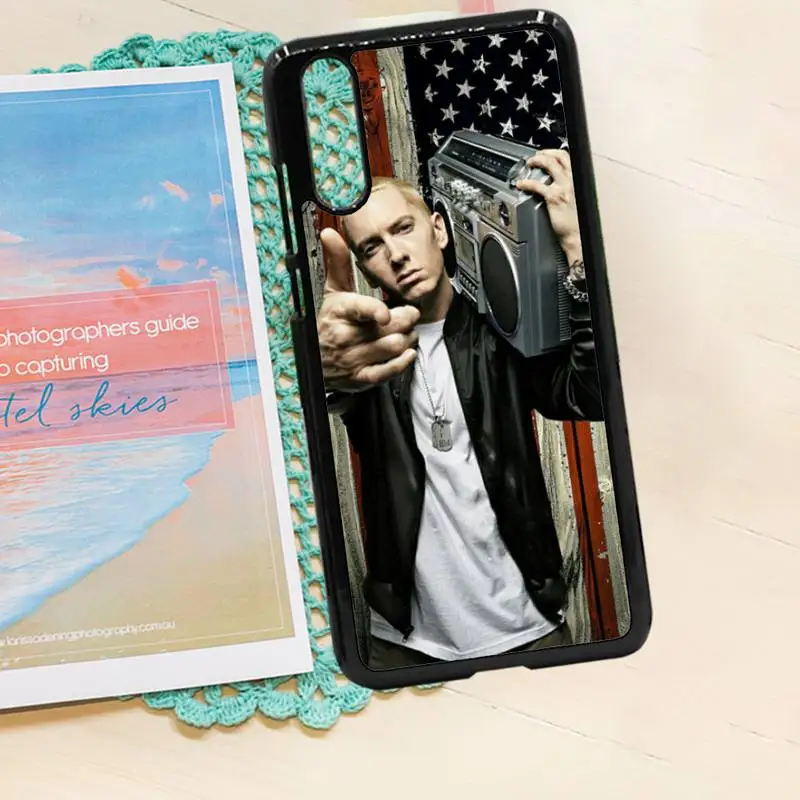 

eminem American male rap singer Phone Case PC for iPhone 11 12 pro XS MAX 8 7 6 6S Plus X 5S SE 2020 XR