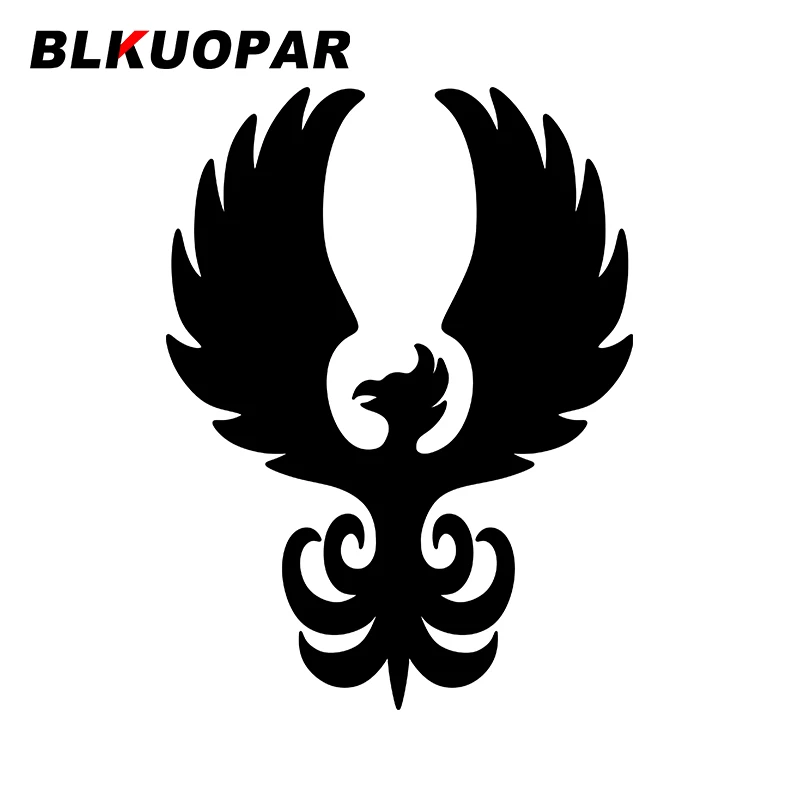 BLKUOPAR для Феникса силуэт искусственный материал наклейки лобовое стекло ноутбук