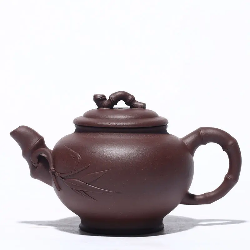 

Zhiyixing raw ore purple clay teapot pure handmade xiaoyingzhu purple clay teapot tea set