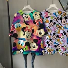 Футболка женская летняя большого размера с коротким рукавом в стиле хип-хоп