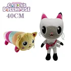 30 см, мягкие плюшевые игрушки Gabbys для кукольного домика, наволочка, кошка, панда, лапы, куклы, кукольный домик меркэт, Габби, игрушка для детей, подарок для детей