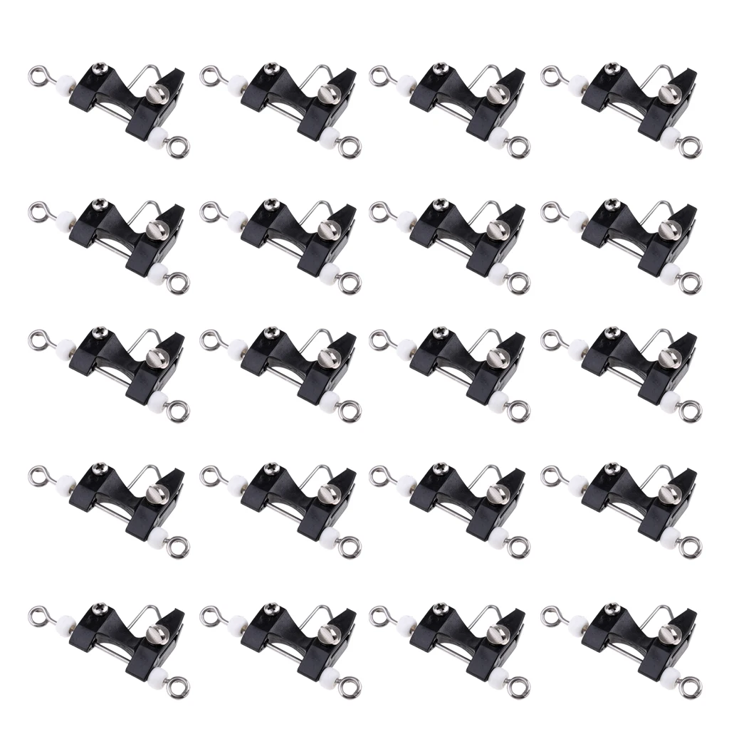 Pack of 20 eavy Tension Downrigger Outrigger Release Clip for Kite Trolling Fishing Offshore Fishing Boat Fishing