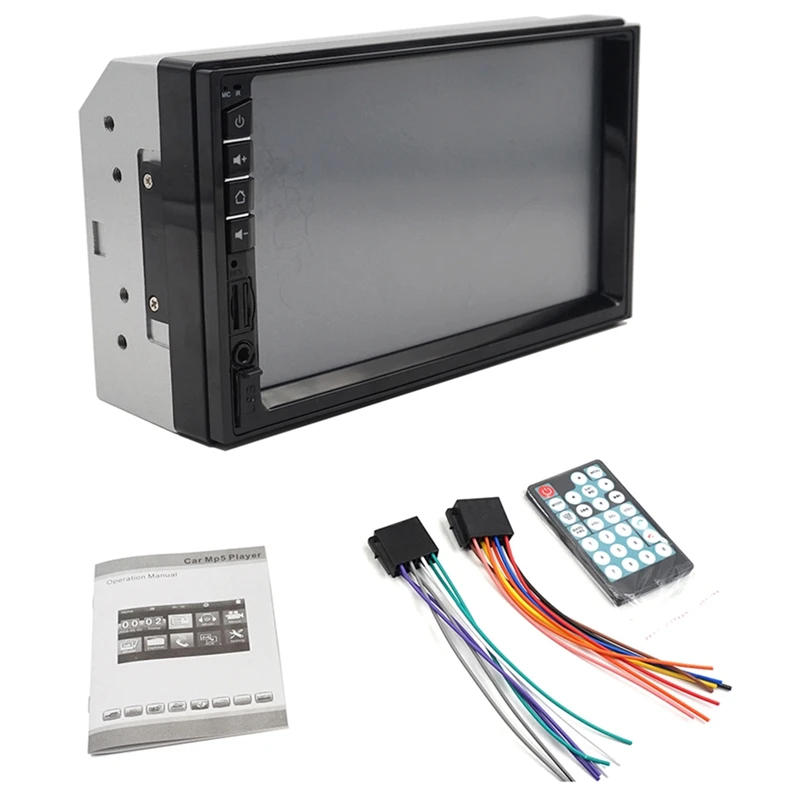 2 Din Автомобильный мультимедийный Радио Hd 7 дюймов контактный экран стерео Bluetooth 12