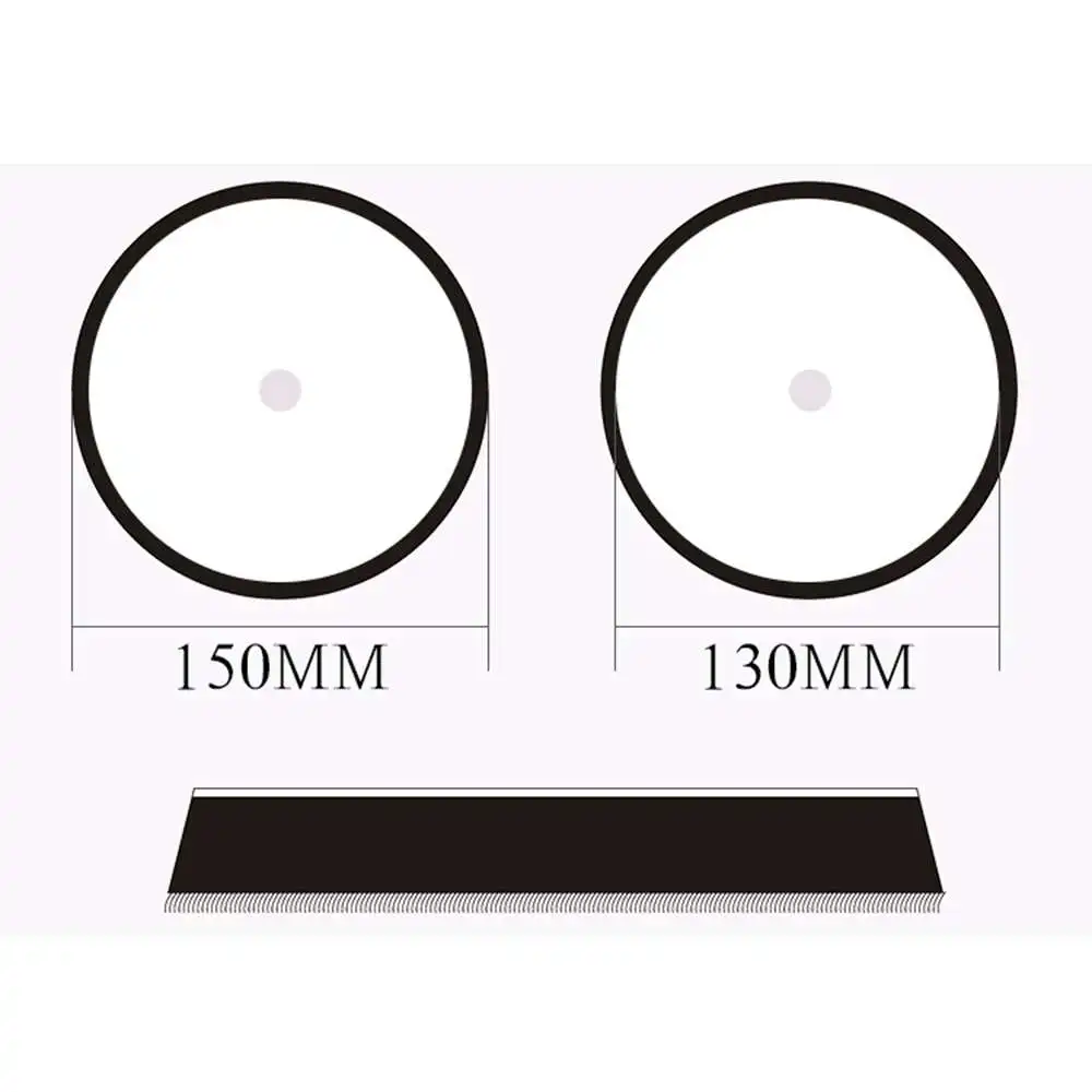 

1pc Microfiber Polishing Pad Cutting For Removing Swirl Marks Scratches Tool New