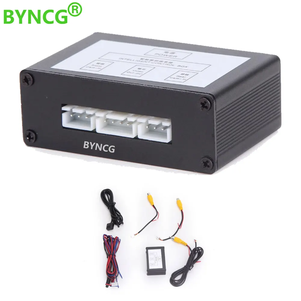 Автомобильный Камера s переднего и заднего вида изображение переключатель