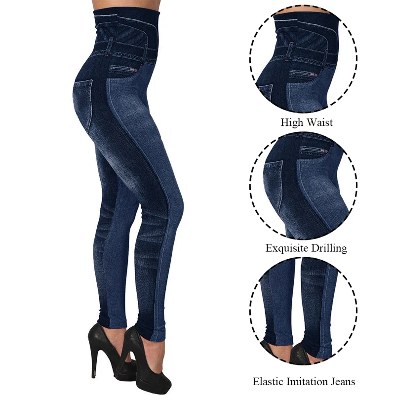 Размера плюс леггинсы для бега с завышенной талией эластичные бесшовные брюки