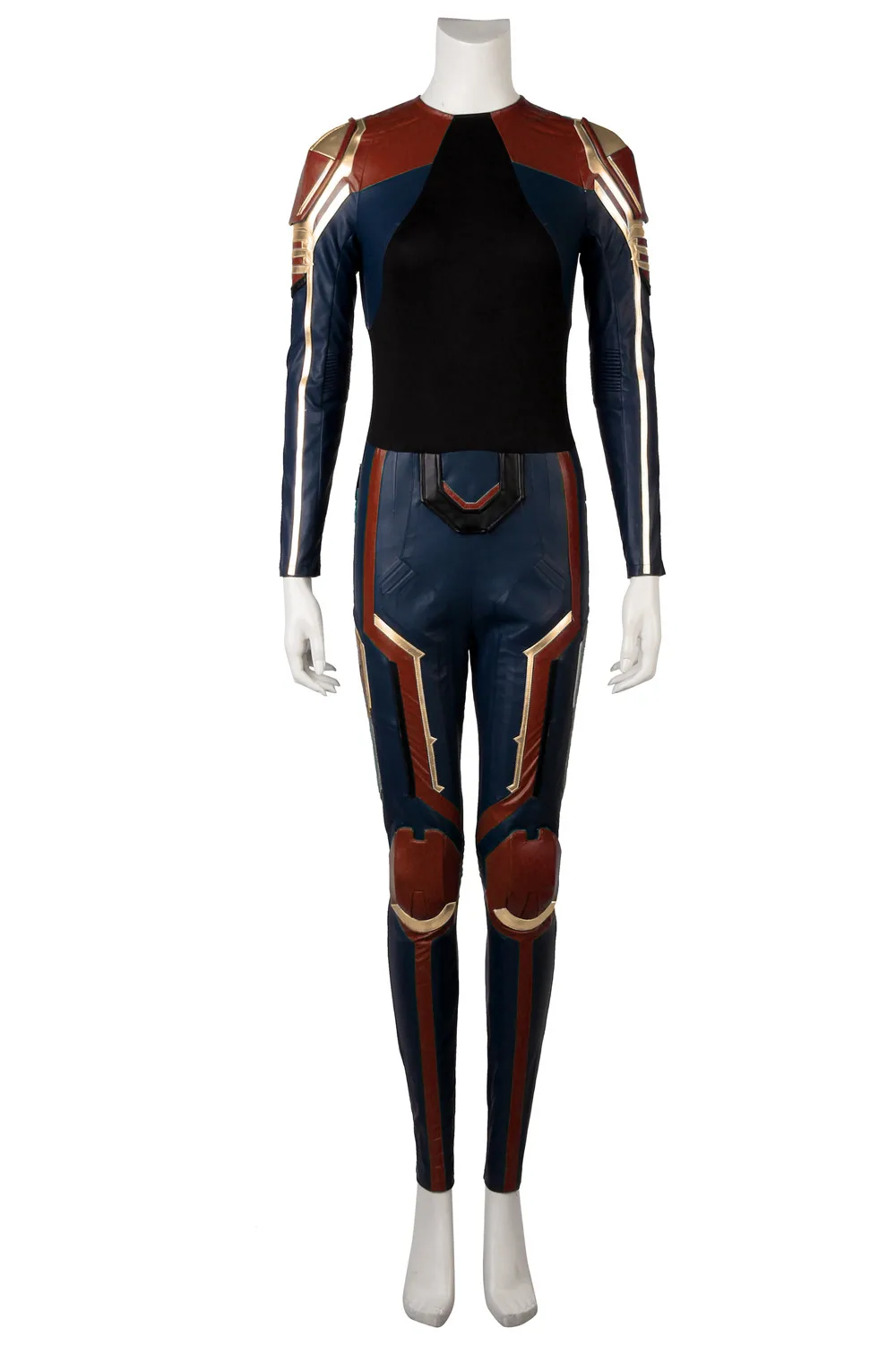 Костюм капитана Марвел для косплея Carol Danvers костюмы супергероя для Хэллоуина Ms. Marvel комбинезон для косплея COSPLAYONSEN