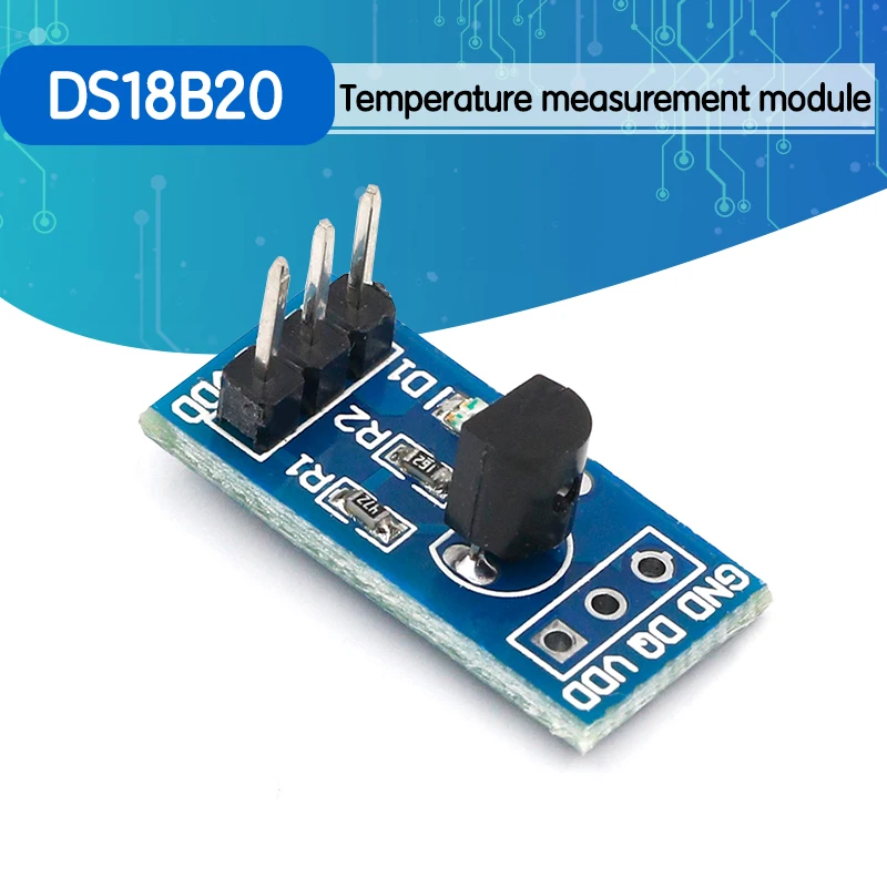 Модуль датчика измерения температуры DS18B20 1 шт. | Электроника