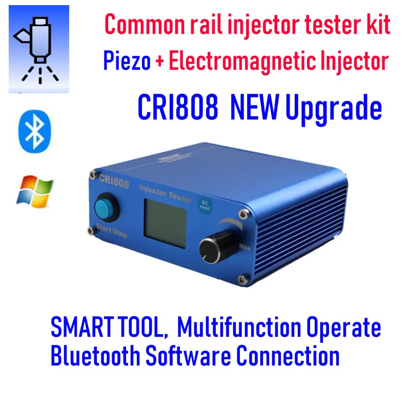 Тестер инжектора Common rail CRI808/S60H или S80H валидатор форсунки инструмент для Bluetooth