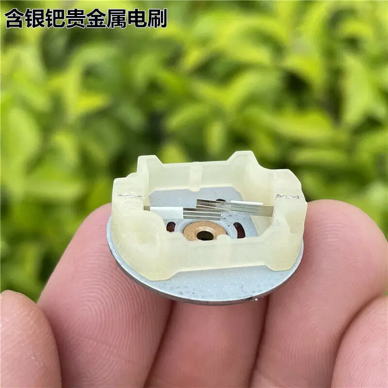 Микро 24 мм круглый RF 370CA 081050 DC 12V 24V 3750 об/мин металлической щеткой бесшумный