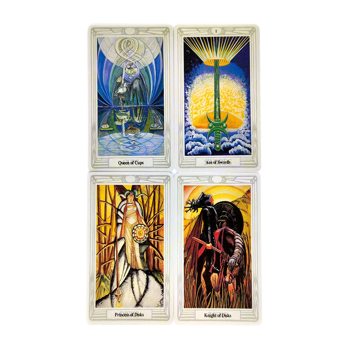 Карты Таро Aleister Crowley Thoth мистическое руководство гадание развлечения настольная