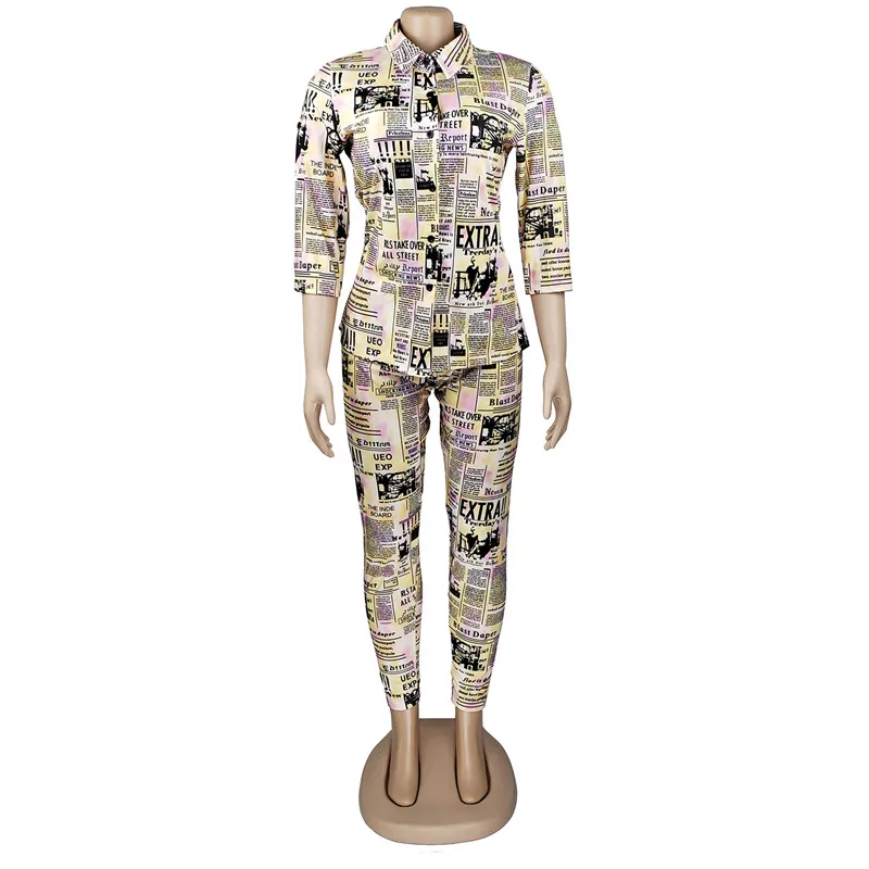 

Letter printed 2 piece set women streetwear outfits 2021 summer fashion sweat suits women matching sets White blue tracksuits