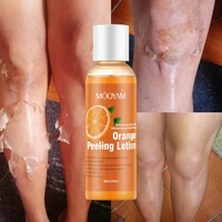 100ml orange vc extract peeling lotion dark skin exfoliator skin care body dead skin orange whitening scrubs bodys treatments