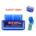100% брендовый Мини ELM327 OBD V2.1 OBD2 автомобильный сканер OBDII автомобильный ELM 327 Тестер диагностический инструмент для Android Windows Symbian