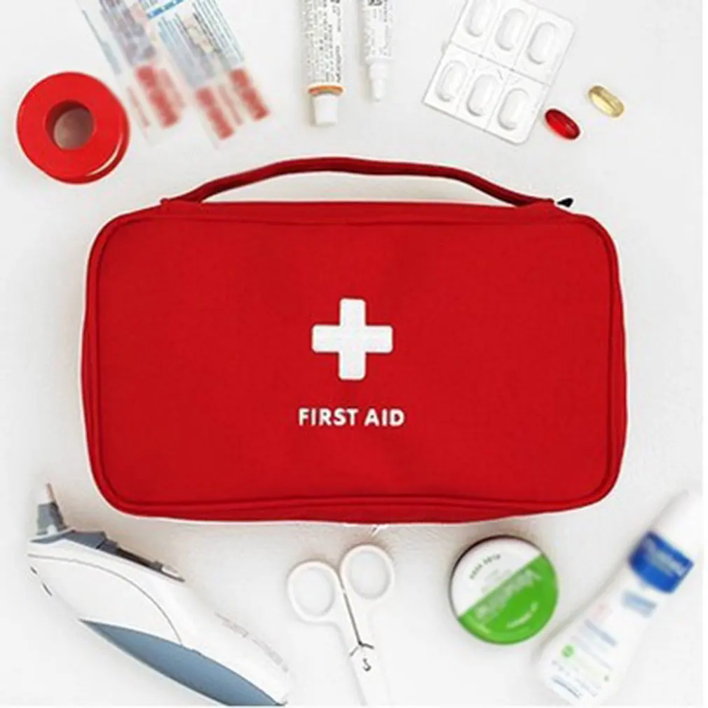

Travel portable portable bag first aid kit medicine sorting debris classification storage bag