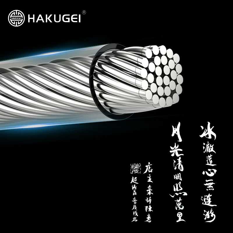 

litz pure silver plated 7NOCC upgrade line 10 share mmcx/0.78mm interface 3.5mm/2.5mm/4.4mm