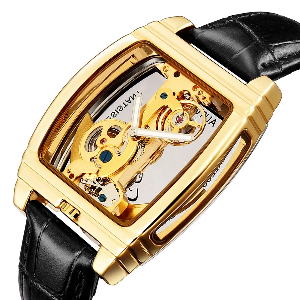 Золотые часы Для мужчин Автоматический s лучший бренд класса люкс 2020