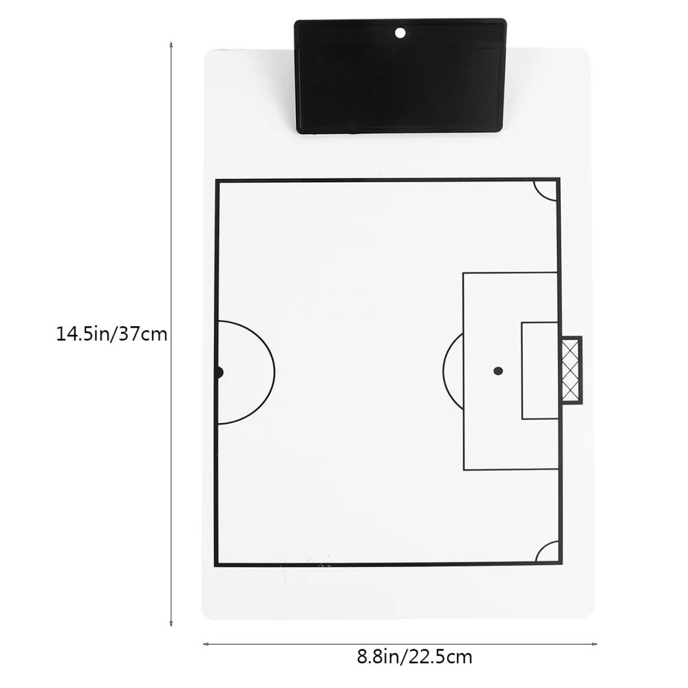

1 Set/3pcs PVC Double-sided Football Match Board Wipe Board Marker Kit