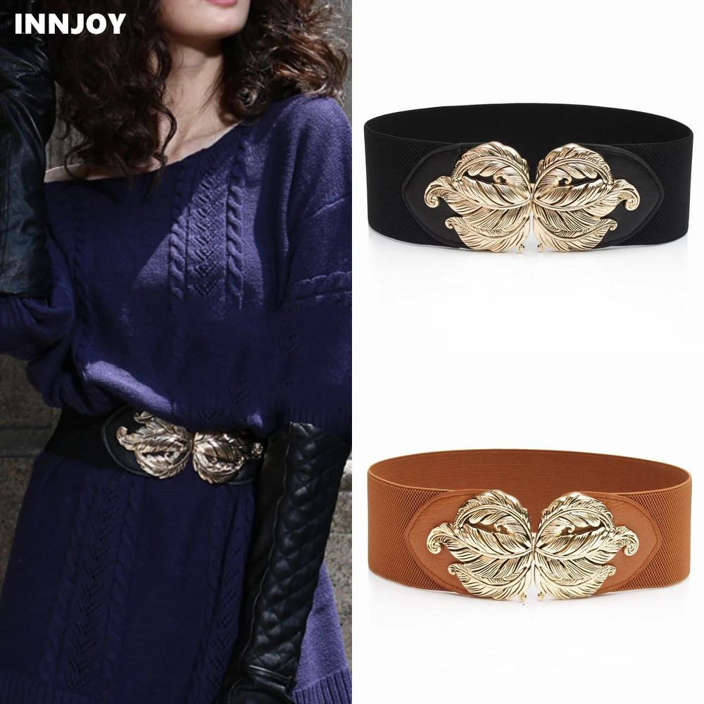 Ремень широкий пояс-ремень женский кожаный | Аксессуары для одежды