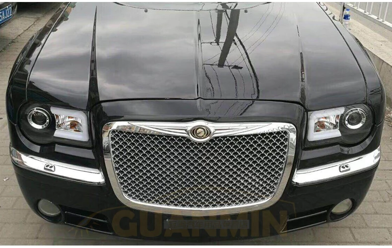АКД Автомобиль Стайлинг фара для Chrysler 300C фары 2005-2010 300C светодиодный фары DRL Hid Bi Xenon авто аксессуары