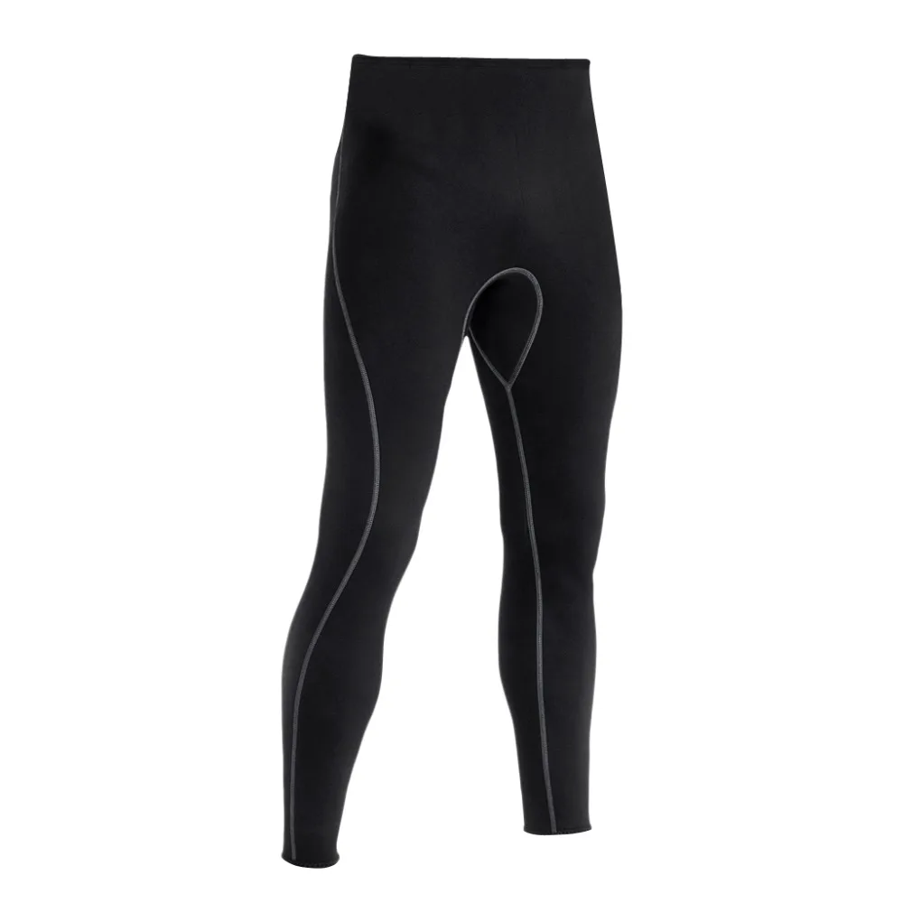 

Mens 3mm Black Neoprene Wetsuit Pants Scuba Diving Snorkeling Surfing Swimming Warm Trousers Leggings Tightsfull Bodys Size S-xl