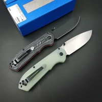 tunafire bm560 pocket folding knife g10 handle mark m4 blade outdoor camping edc multi tools tactical survival hunting knife