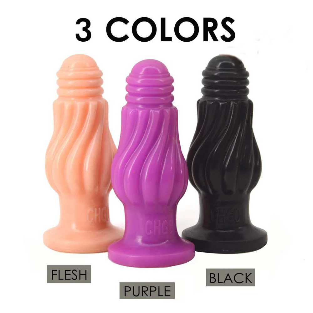 Эротический секс-продукт лампочка Анальная пробка Глубокая текстура анальные