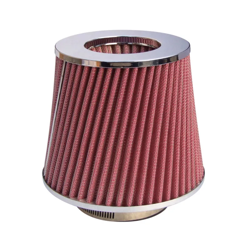 SPSLD Universal Car Air Filters Performance High Flow Cold Intake Filter Induction Kit Sport Power Mesh Cone 76MM | Автомобили и