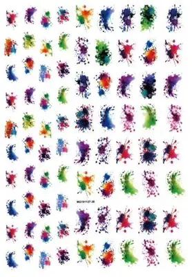 Новые наклейки для ногтей в японском стиле без следов украшение уход за ногтями