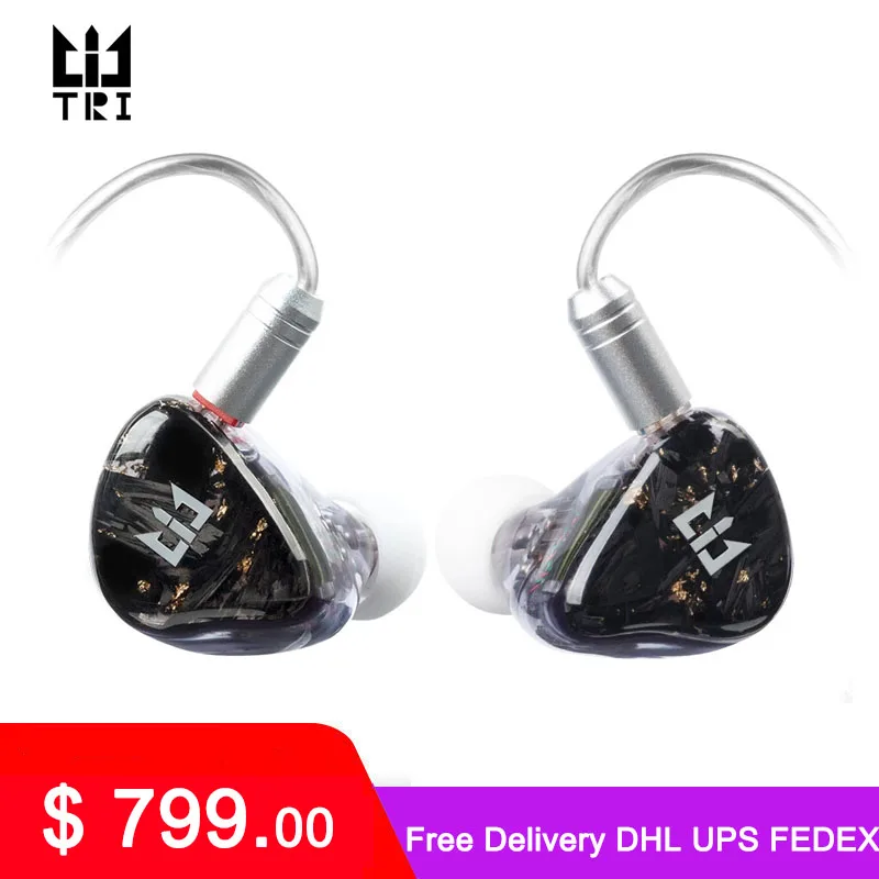 Гибридные Hi-Fi наушники TRI Starlight 14 шт. 4 электростатических привода + 2BA 1DD