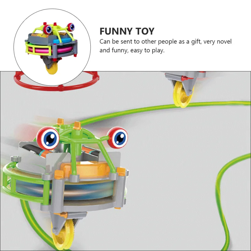 

Fidget Toy Tumbler Anti Gravity Unicycle Luminous Gyro Self-Balancing Fidget Car Science and Education Toys for Children Adult