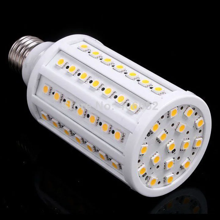 

30pcs/lot 220V/110V E27 LED lamp SMD 5050 15W 86 LEDs led bulb light, warm white or Cool White