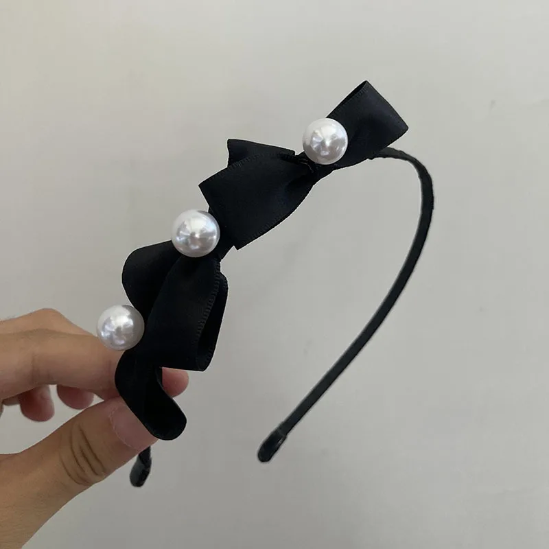 Черный! Суперуниверсальная французская искусственная крутая Женская повязка на