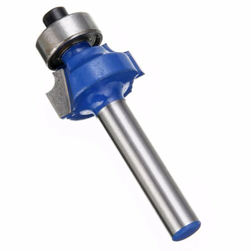 

1/4 Shank Router Bit Round Cutter Woodworking Chisel Trimmer Milling Cutter Kit