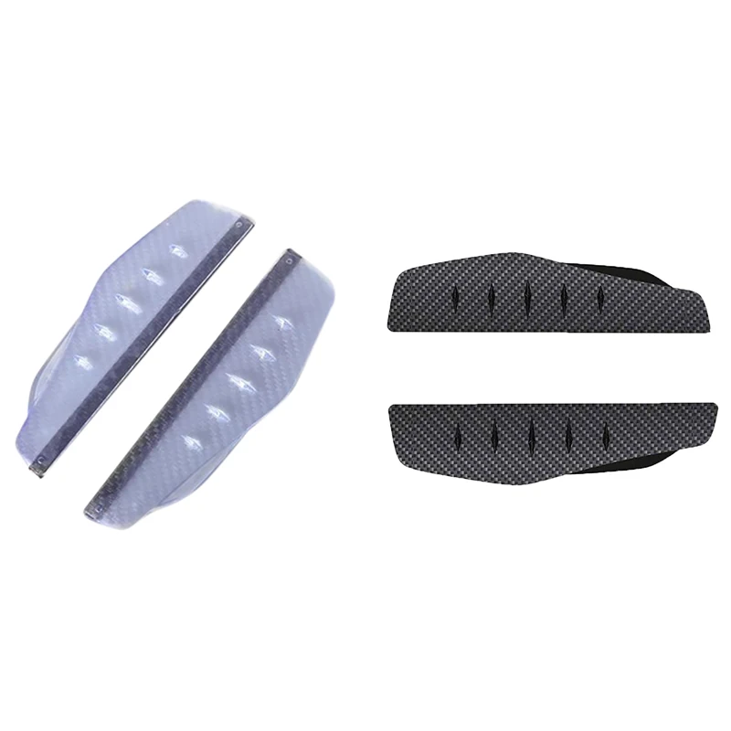 

Mirror Rain Visor Smoke Guard Carbon Fiber Rear View Side Mirror Rain Eyebrow Cover for Car,Truck,SUV