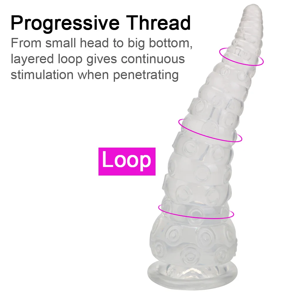 S/M/L Octopus Tentacle Butt Dilator Anal Plug Sex Toys For Women Men Anus Expander Adult Product Animal Dildos Big Erotic Games | Красота и