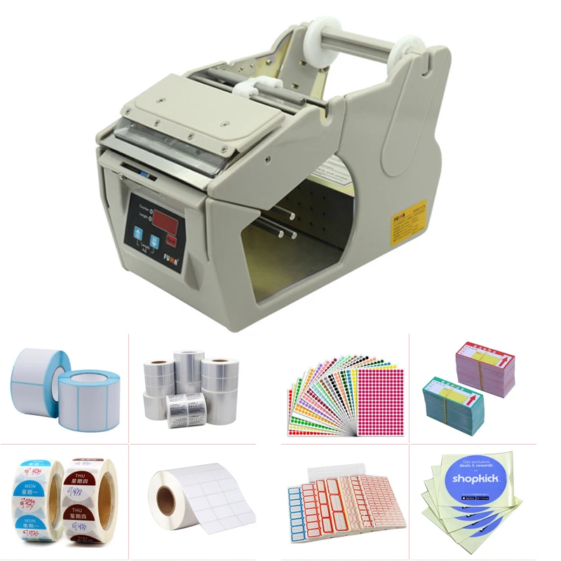 

Fully Automatic Label Peeling Machine 110V/220V Paper Stickers Label Separator Label Tearing Machine Efficient Tools Equipment