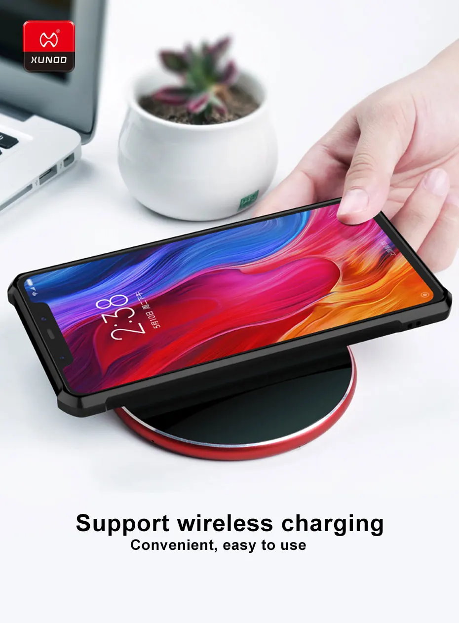 Брендовый роскошный ударопрочный чехол 360 новый для Xiaomi mi8 SE HD прозрачный мягкий