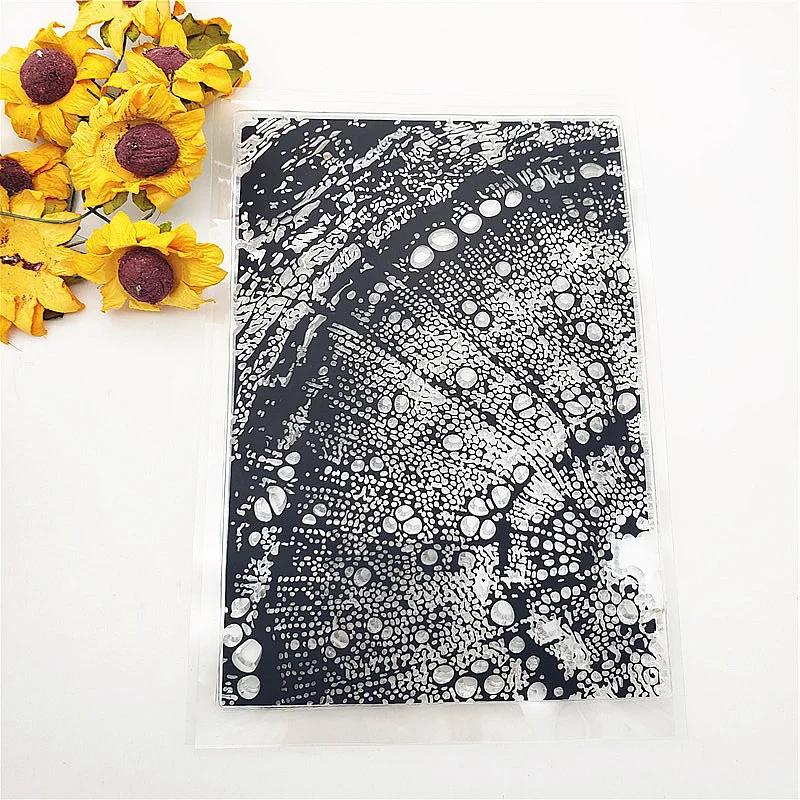 

Прозрачные штампы Cells Sky, прозрачная печать, 11x16 см, Силиконовая печать, ТПР, роликовые штампы для Хэллоуина